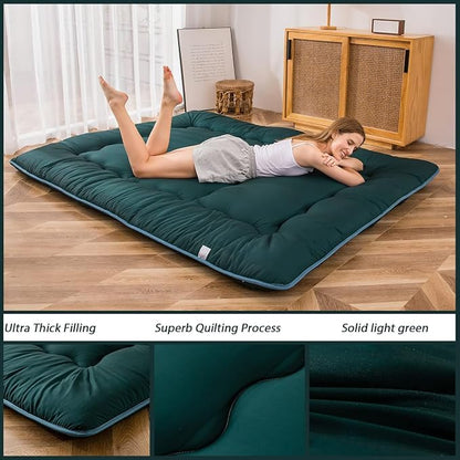 MAXYOYO Japanese Floor Mattress Futon Mattress, Thicken Sleeping Pad Foldable - Image 4