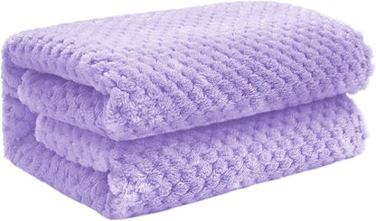 Exclusivo Mezcla Waffle Fleece Throw Blanket by ExclusivoMezcla