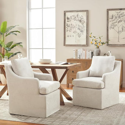 VKNOW Upholstered Dining Chairs, Modern Kitchen Chairs Dinner Chairs - Image 5