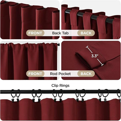 Joydeco Blackout Curtains 84 Inch Long - Image 3