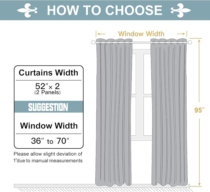 ChrisDowa 100% Blackout Curtains - Image 7
