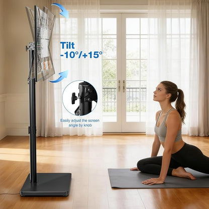 Swivel/Tilt Universal Floor TV Stand - Image 4