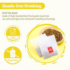 FullChea - Dandelion Root Tea Bags, 40 Teabags, 2.5g/bag - Premium Roasted Dandelion Root - Non-GMO - Caffeine-free - Detox Herbal Tea - Helps Improve Digestion & Immune System