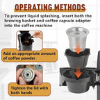 3 Pack Reusable Stainless Steel K Cup & Coffee Pods Filters for Ninja Coffee Maker, Compatible with Ninja CFP101, PB041 & PB051 Single Serve and Dual Brew Coffee Makers