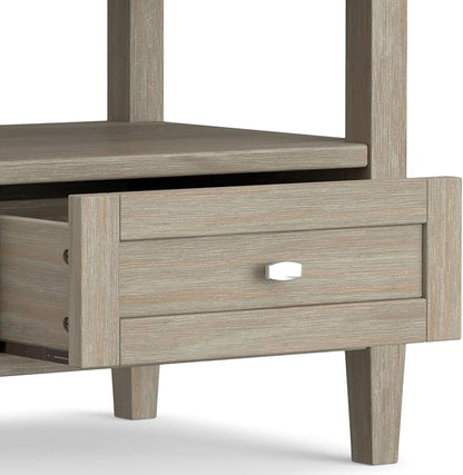 SIMPLIHOME Warm Shaker End Table - Image 8