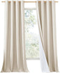 NICETOWN 100% Absolutely Blackout Linen Curtains by NICETOWN