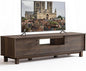 Marsail Mid Century Modern TV Stand up to 65 Inches, Fluted Entertainment Center by Marsail