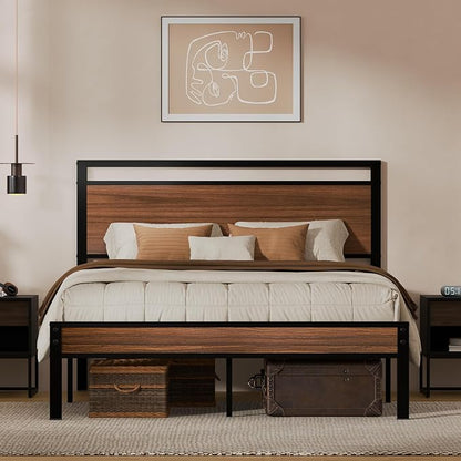 Easy Assembly Queen Bed Frame by Z-HOM