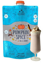 Lt. Blender's Pumpkin Spice in a Bag Cocktail Mixer - Each Bag Makes 1/2 Gallon of Cocktails - Add Alcohol or make as a Mocktail (Pack of 1)