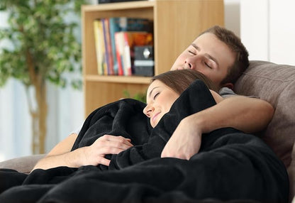 Utopia Bedding Ultra Soft Fleece Bed Blanket Twin Size Black | Microfiber Plush - Image 6