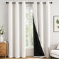 MIULEE Ivory 100% Blackout Curtains by MIULEE