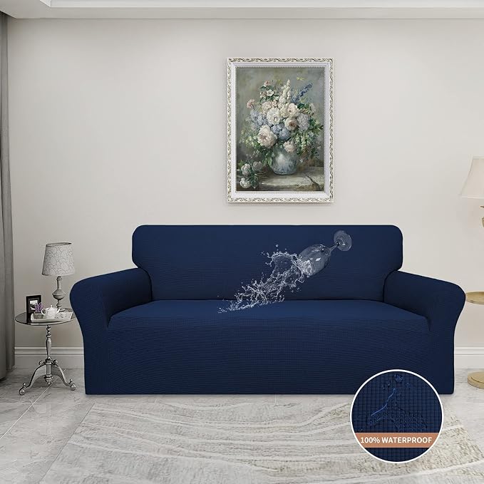 Easy-Going 100% Waterproof Couch Cover, 3 Cushion Couch Slipcover - Image 2