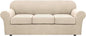 H.VERSAILTEX 4 Piece Stretch Couch Covers by HVERSAILTEX