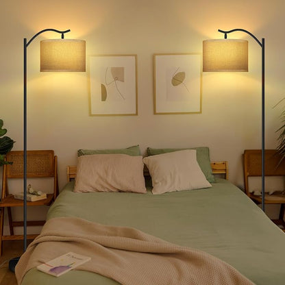 BoostArea Floor Lamp for Living Room, 9W LED Arched Lamp, Tall Modern Standing - Image 6