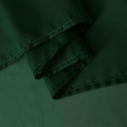 SpaceDresser Sheer Voile Window Treatment Rod Pocket Curtain Panels - Image 7