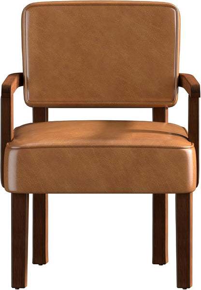 FAGAGA Accent Chair, PU Leather Living Room Chairs Oversized - Image 5
