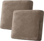 H.VERSAILTEX Velvet Stretch Couch Cushion Cover Plush Cushion Slipcover by HVERSAILTEX