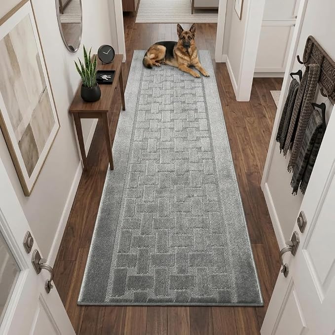 Runner Rug 6 ft, Non-Slip Washable Rug, Rubber Backing, Rolled in Box, Custom - Image 4