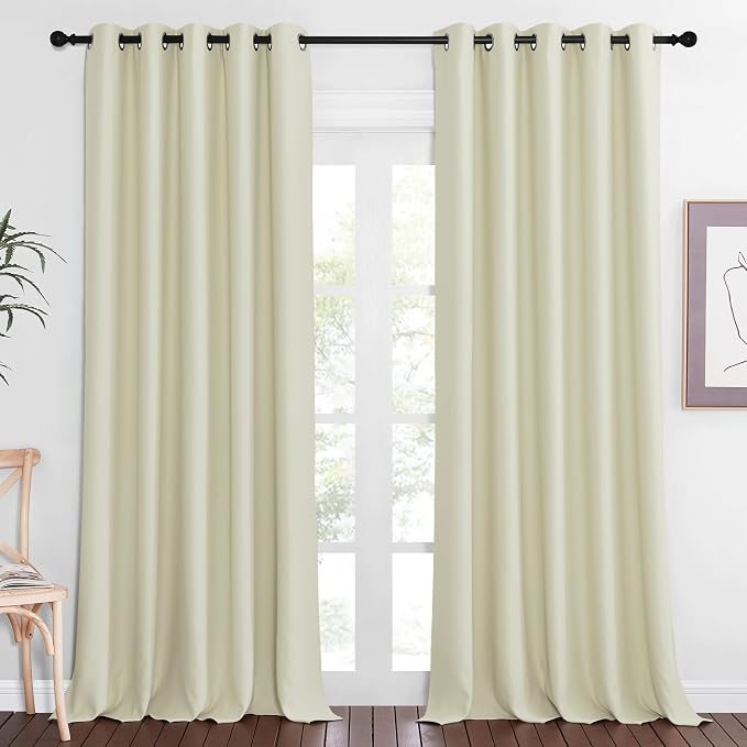 NICETOWN Blackout Living Room Curtain 90 inches Long by NICETOWN