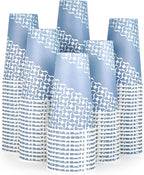 MUCHII 16 oz Paper Coffee Cups, Disposable Paper Cups 210 Count, Disposable Paper Cups for Hot Beverage, Paper Drinking Cups Big for Home use, Office, Restaurant and Events