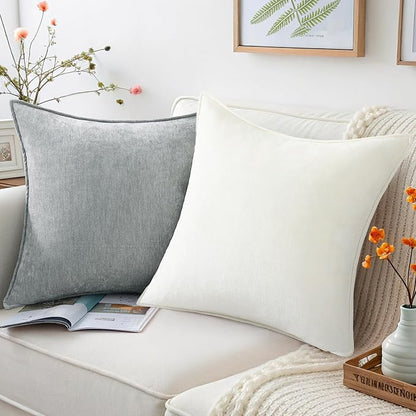 decorUhome Summer Couch Throw Pillow Covers 12x20 Set of 2, Decorative Soft - Image 4