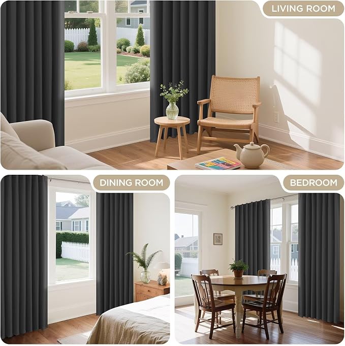 Joydeco 72 Inch Blackout Curtains - Image 7