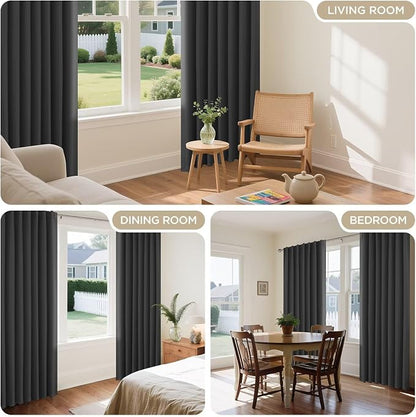 Joydeco 72 Inch Blackout Curtains - Image 7