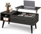WLIVE Wood Lift Top Coffee Table by WLIVE