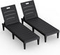 Greesum Outdoor Chaise Lounge Chair Set of 2, Waterproof 5-Position Adjustable by BuynowfromGreesum