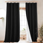 NICETOWN Black out Linen Curtains by NICETOWN