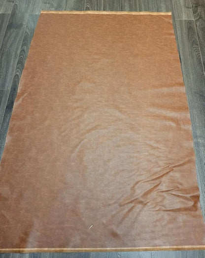 NAT Leathers | Tan Mid Brown Soft Faux Vegan Leather PU | 25 Yard Roll Cut by - Image 6