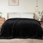 Exclusivo Mezcla Striped California King Size Fleece Blanket by ExclusivoMezcla