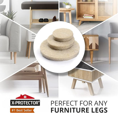 Felt Furniture Pads X-PROTECTOR 181 PCS Premium Furniture Pads - Image 2