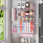 Magnetic Spice Rack for Refrigerator, 7 Pack Magnetic Fridge Shelf for Kitchen by IYEBAU