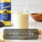 Jimoco® Syrup Pump Dispenser + Torani® Sugar Free French Vanilla Syrup, 25.4 oz - Coffee Syrup Pump & Flavoring Bundle