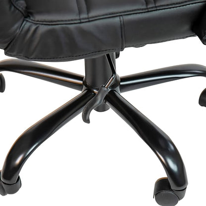 Flash Furniture Whitney Mid-Back Swivel LeatherSoft Desk Chair - Image 10