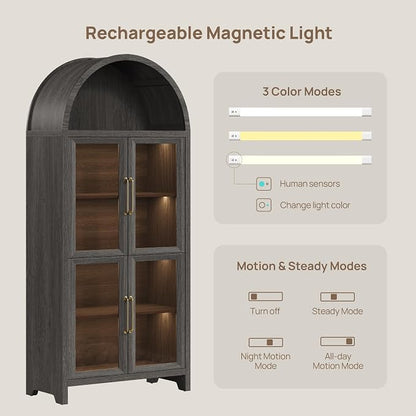 SICOTAS 74" Display Cabinet - Image 9