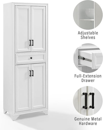 Crosley Furniture Tara 3-Piece Modern Farmhouse Sideboard Buffet Cabinet and - Image 7