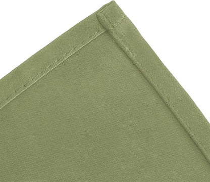 Blackout Curtains 42 x 63 inch/Sage Green Curtains Set of 2 Panels/Thermal - Image 7