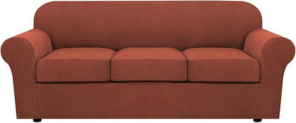 H.VERSAILTEX 4 Piece Stretch Sofa Covers by HVERSAILTEX