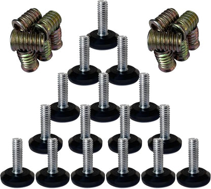 5/16" Threaded Leveling Feet Screw On by TWIG