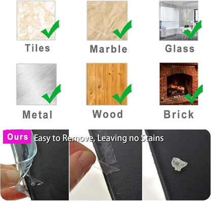 Edge Protector 100% Silicone, Baby Proofing Clear Table Corners Guards - Image 4