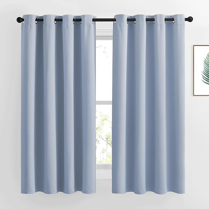 NICETOWN Blackout Curtains for Bedroom 63 inch Length 2 Panels by NICETOWN