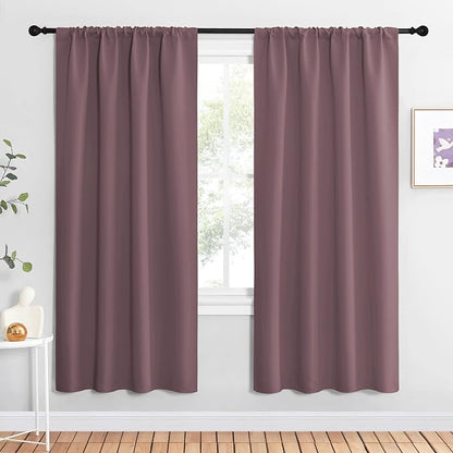 NICETOWN Dry Rose Blackout Curtains by NICETOWN