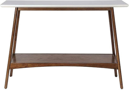 Madison Park Parker Console Tables-Solid Wood, Two-Tone Finish - Image 4