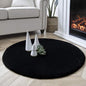 Ashler HOME DECO Ultra Soft Faux Rabbit Fur Chair Couch Cover Area Rug by AshlerHomeDeco