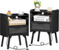 Lerliuo Rattan Nightstands Set of 2 by Lerliuo
