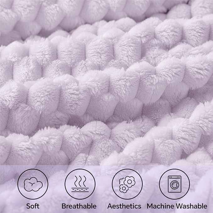 BEDELITE Lavender Throw Blanket - Image 3