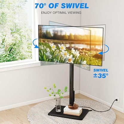 Rfiver Swivel Floor TV Stand - Image 5