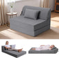 BeBen Folding Sofa Bed Chair, Convertible Sleeper Chair Futon Couch, Foldable by BeBen